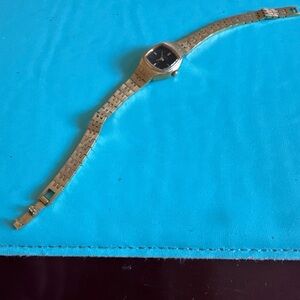 Citizen Gold and Black Quartz Watch